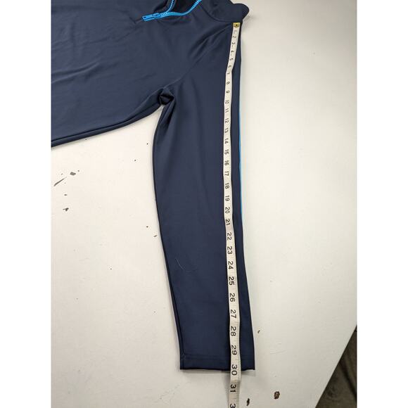 G/Fore Men's Track Jacket Golf Performance Pullover - Blue 1/4 Zip - Medium - Picture 5 of 7